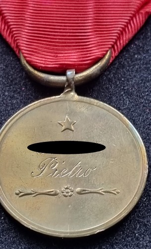 ITALIA RISORGIMENTO MEDAGLIA SOCIETÁ REDUCI DELLE PATRIE BATTAGLIE INDIPENDENZA - Picture 6 of 13