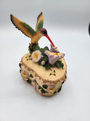 Hummingbird Musical Trinket Box