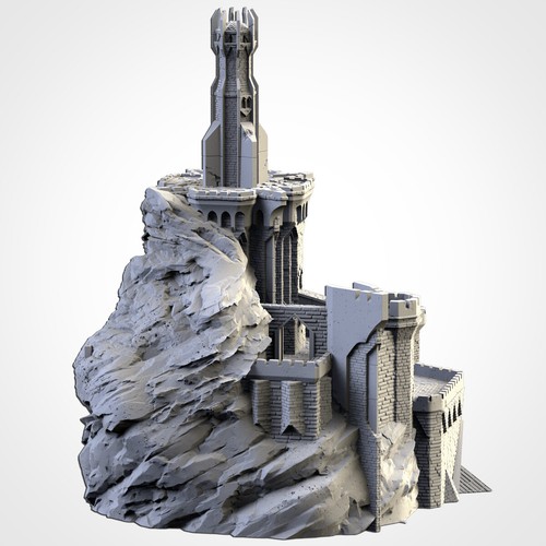 Fortress, Fantasy, Sci-Fi Grimdark wargames terrain. RPG, D&D - Picture 5 of 11