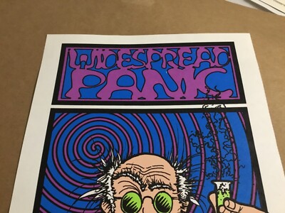 Widespread Panic Red Rocks Poster 1999 JT Lucchesi Welker Emek