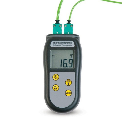Therma Differential Two Channel Differential Thermometer - Picture 2 of 4