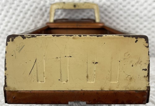 Vintage Structo Pressed Steel Gold and Tan Commercial Truck late 50's early 60's - Bild 16 von 22