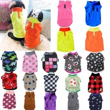 Pet Dog Cat Warm Sweater Vest Fleece Coat Jacket Puppy T-shirt Clothes Costume 