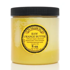 Pure Orange Butter Cold Pressed Organic 2 oz 4 oz 8 oz 12 oz up to 12 Lb Free SH