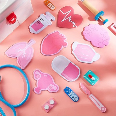 12 Pack Mini Funny Nurse Sticky-Notes Nursing Student Essentials School Nurse US