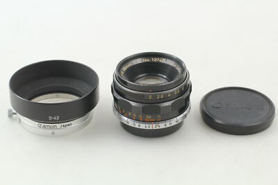 MINT w/ Hood] Canon 35mm f2 Wide Angle Lens L39 LTM Leica