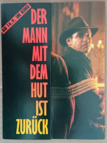 E250 Kino-Flyer INDIANA JONES UND DER LETZTE KREUZZUG Harrison Ford Sean Conner - Picture 4 of 4