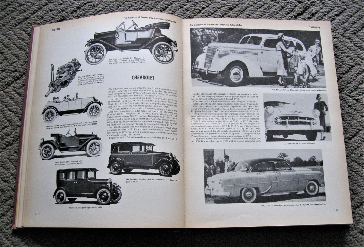 A Pictorial History of the Automobile, 256-page 1953