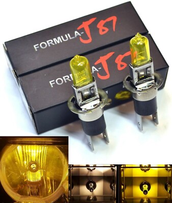 Rally H3C 64146BC 100W 3000K Yellow Two Bulbs Fog Light Replacement Hi Watt JDM