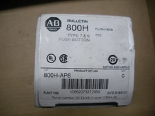 Allen Bradley 800H-AP6 red pushbutton NEMA 7 & 9 NEW hazardous location