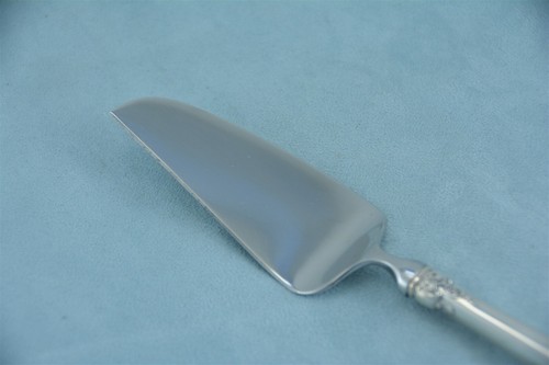 Cuchillo de queso Wallace Grande barroco esterlina 7" HH servidor sin monograma - Imagen 3 de 6