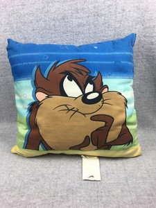 Vintage-Tweety-Bird-amp-TAZ-Tazmanian-Devil-2001-Looney-Tunes-18-Pillow