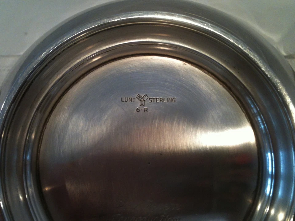 Cuenco Lunt Sterling Paul Revere 6" Foto 4 de 4