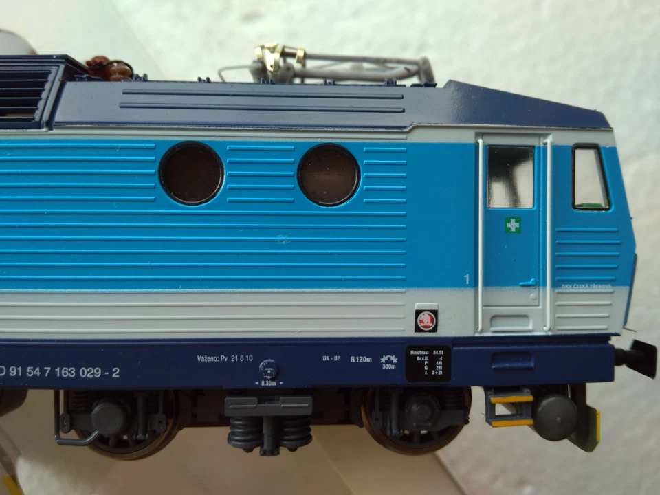 MTB CD16329 H0 🍇 CD PKP E-LOK BR 163 SKODA DC= E499 OVP RAR CD CSD ZSSK ZSR PKP - Bild 3 von 4
