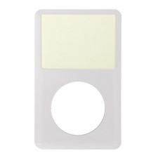 iPod Classic Plastic Front Faceplate Housing 80GB 120GB 6th 7th Gen White