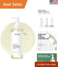 Korean Heartleaf Pore Control Cleansing Oil - 200ml, No Eye Stinging Formula