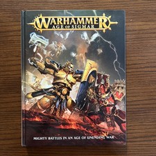 2015 Games Workshop - Warhammer Age of Sigmar - Hard Cover Core Rulebook