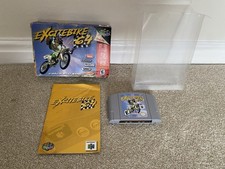 Excitebike 64 (Nintendo 64) N64 CIB Complete CIB NTSC USA Boxed & Protector