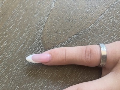 Cartier white gold love ring