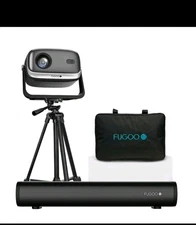Fugoo Outdoor Bundle Projector & Soundbar with Tripod & 120" Foldable Screen