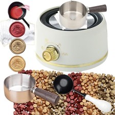 Sealing Wax Warmer Electric, Electrical Wax Seal Warmer Melting Furnace Kit with