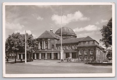 Hamburg Universität Hauptgebäude Kuppel Architektur Echtfoto Deutschland Hans Hartz