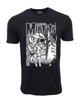 THE MISFITS HORROR EYE BALL GRAPHIC T SHIRT
