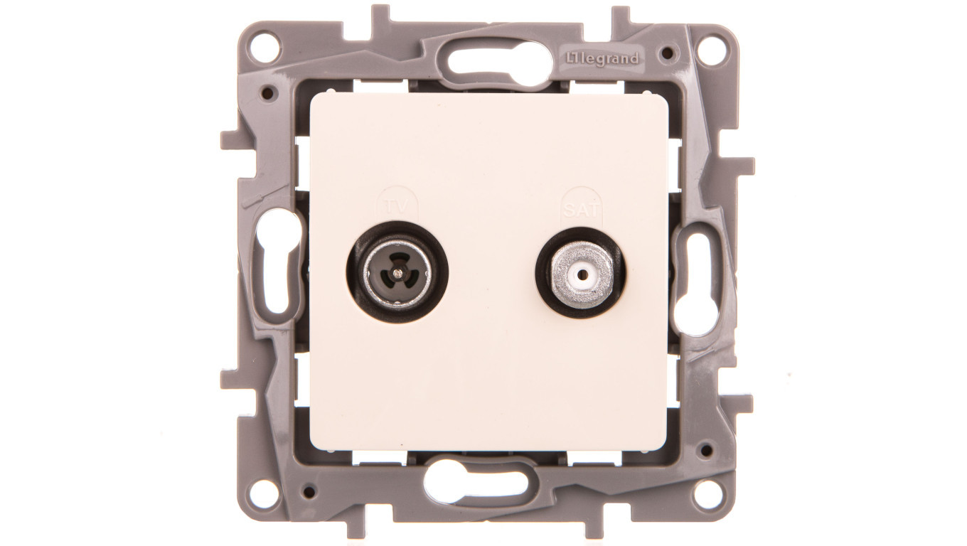 NILOE TV-SAT antenna socket termination 10 dB cream 764658 /10 pcs./ /T2UK