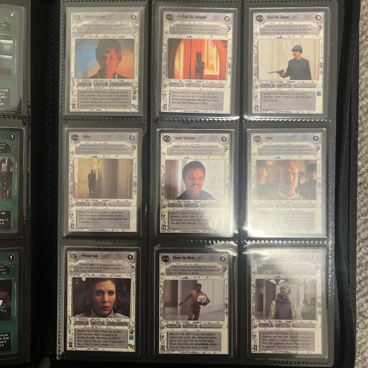 Star Wars CCG Decipher Complete Collectible Card Game Sets for