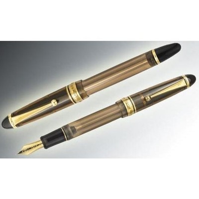 Pilot Namiki Custom 823 FKK-3MRP-BN-M Transparent Brown Fountain Pen Nib M New