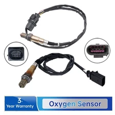 2PCS Up+Downstream O2 Oxygen Sensor OEM For Audi A4 A5 A6 Q5 234-5019 234-4754