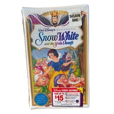 Snow White and the Seven Dwarfs VHS, 1994 Brand New SEALED