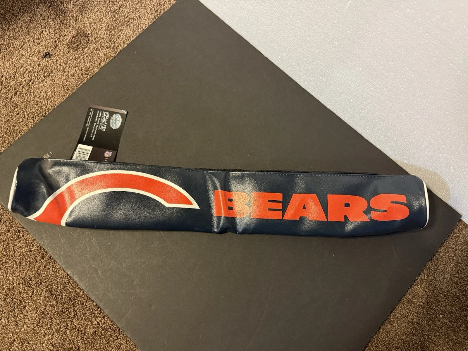 Chicago Bears 6 Can Drink Cooler Sleeve Insulated NFL Vinyl