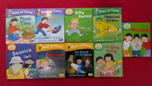 Oxford Reading Tree Read With Biff Chip Kipper Level 1-5 X 9 Book Bundle Phonics - Picture 1 of 5
