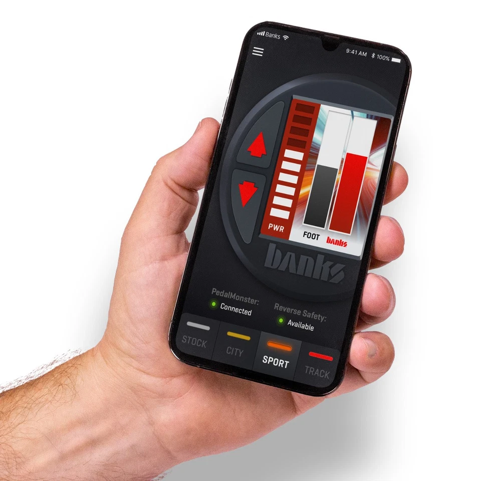 Controlador de acelerador Banks Pedal Monster independiente para 05-25 Chevy Dodge Jeep Foto 3 de 4