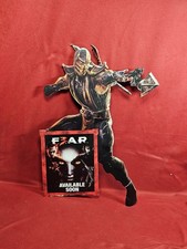 Mortal Kombat Ps3 Scorpion Cartón Parcial Standee Promo For FEAR 3