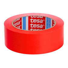tesa PVC Packaging Tape: 1-1/2 in. x 72 yds. Red
