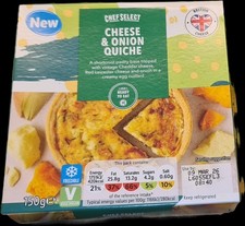 Cheese & Onion Quiche