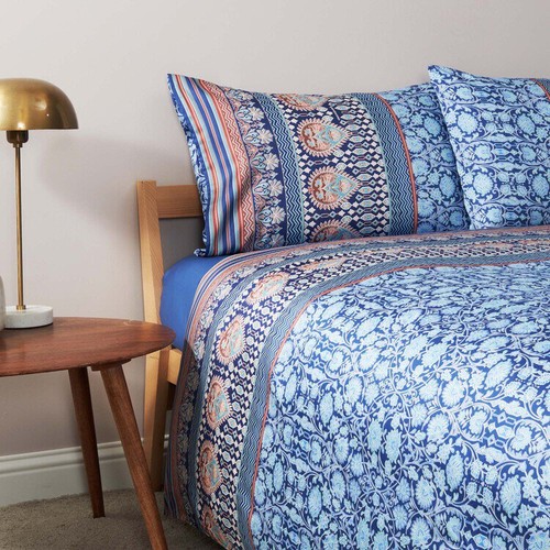 Granfoulard Bassetti Mira B1 double satin duvet cover - 第 1/3 張圖片