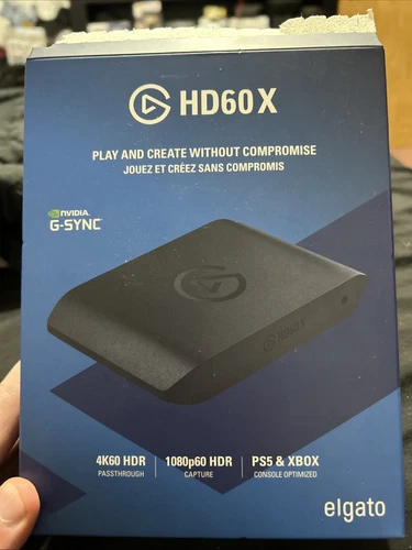 Elgato Game Capture Card HD60 X | 4K60 HDR passthrough | 1080p60 HDR Capture