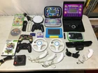 LOT OF 24 GAMING ACCESSORIES, WII, XBOX, PLAYSTATION, LEAPFROG, GAMES, CONTROLLE