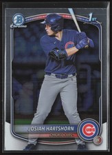 2025 Bowman Draft Josiah Hartshorn Chrome Chicago Cubs #BDC-21 1st Prospect