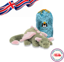 Jellycat Malachy Dragon - Exclusive Green/Pink |  50cm Plush Toy – Brand New