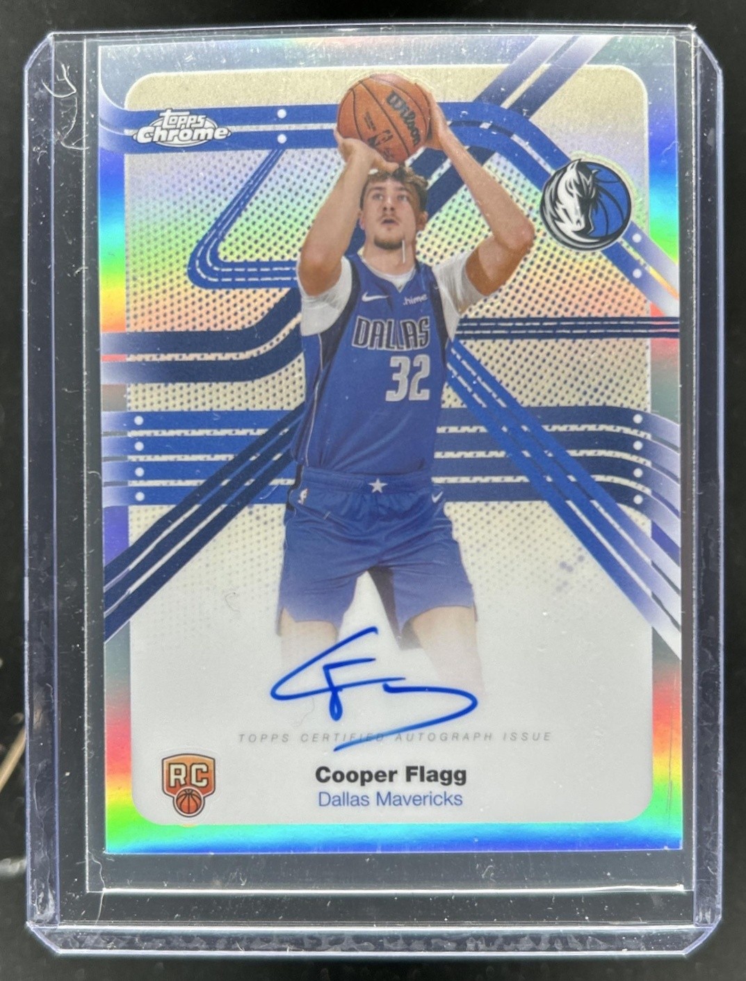 2025-26 Topps Chrome Cooper Flagg Next Stop Signature RC Refractor Auto #NS-CF
