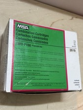 MSA Combination Cartridges Box 6 Qty GMR-P100 P100/AM/MA Ref. 815181 Box Of 6New
