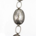 Southwest Sterling Silver Signed 35 inches Unisex Link Concho Belt #S5303-4 — photo 5