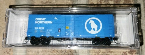 Coche caja puerta enchufable MICRO-TRAINS escala N 40 ft GREAT NORTH 07400037 RD# GN 6669 | Zustand: New