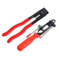 2pcs Auto Cv Joint Boot Clamps Pliers Car Banding Tools Kit Set SF0231