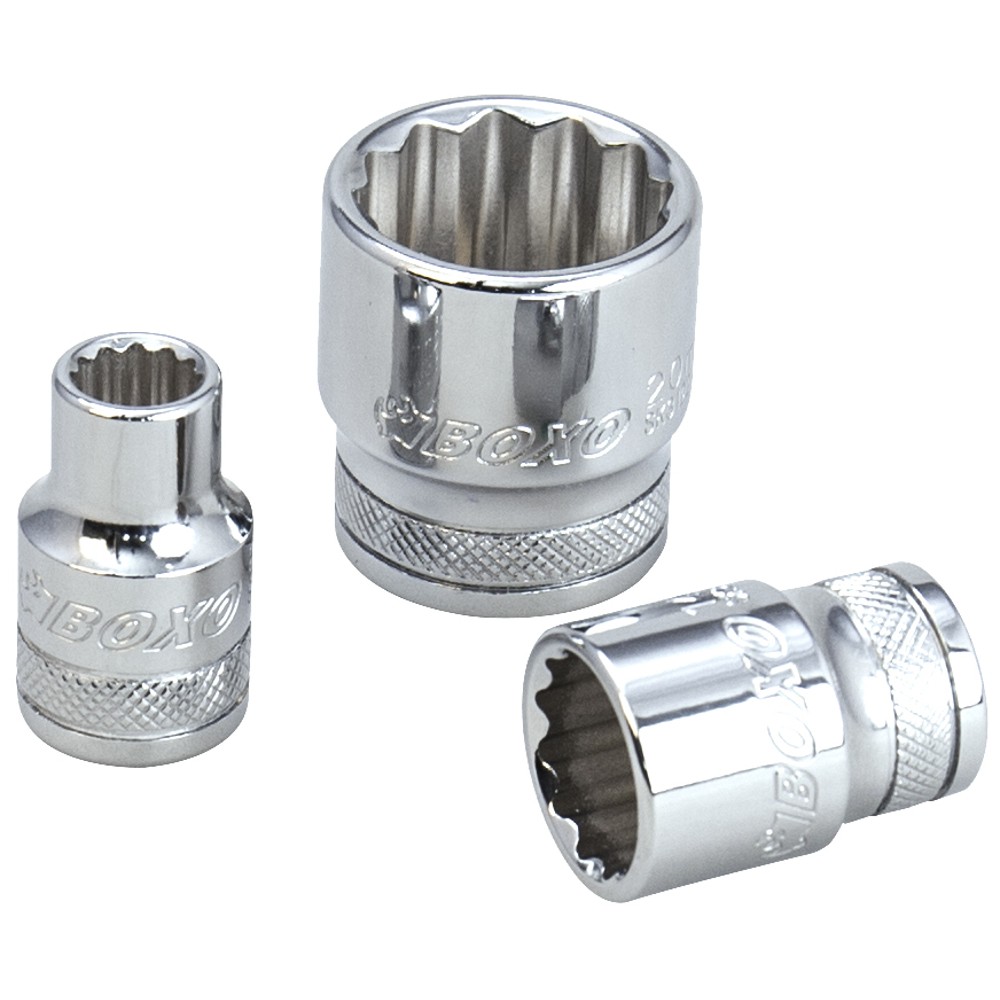 3/8"" Drive Standard Socket 12 Point 9mm BOXO SK3122-09