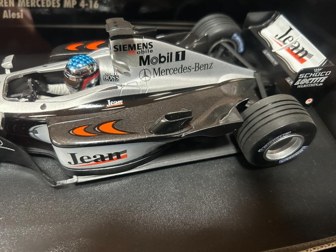 McLaren MP4-16 1:18 Jean Alesi Scale Model Car Collectible Limited